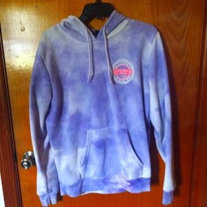 Purple Tie-Dye SAVAGE Hoodie